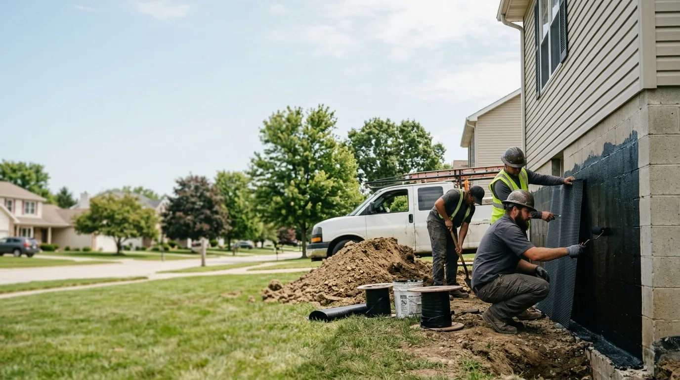 Basement Waterproofing in Fort Jennings, OH near me
